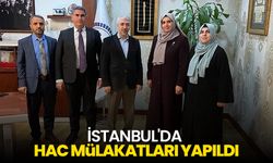 İstanbul'da hac mülakatları yapıldı