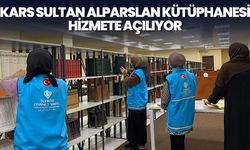 Kars Sultan Alparslan Kütüphanesi hizmete açılıyor