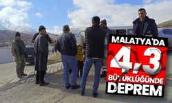 Malatya'da 4,3 büyüklüğünde deprem