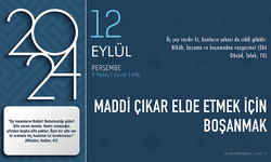 Maddi çıkar elde etmek için boşanmak