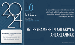 Hz. Peygamber’in ahlakıyla ahlaklanmak