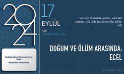 Doğum ve ölüm arasında: ecel