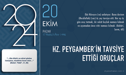 Hz. Peygamber’in tavsiye ettiği oruçlar