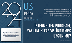 İnternetten program, yazılım, kitap vb. İndirmek uygun mu?