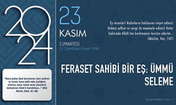 Feraset sahibi bir eş: Ümmü Seleme