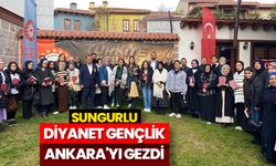 Sungurlu Diyanet gençlik Ankara'yı gezdi