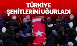 Türkiye Pençe-Kilit Harekatı şehitlerini uğurladı