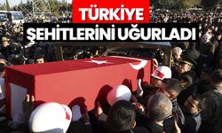 Türkiye Pençe-Kilit Harekatı şehitlerini uğurladı