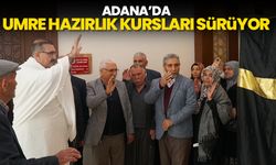 Adana’da umre hazırlık kursları sürüyor