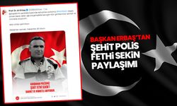 Diyanet İşleri Başkanı Erbaş, şehit polis Fethi Sekin'i andı