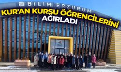 Bilim Erzurum, Kur'an kursu öğrencilerini ağırladı
