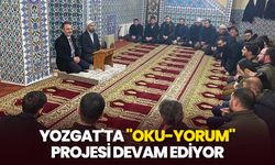 Yozgat'ta "Oku-Yorum" projesi devam ediyor