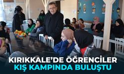 Kırıkkale’de öğrenciler kış kampında buluştu