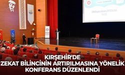 Kırşehir'de zekat bilincinin artırılmasına yönelik konferans düzenlendi
