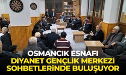 Osmancık esnafı, Diyanet Gençlik Merkezi sohbetlerinde buluşuyor