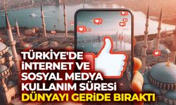 Türkiye'de internet ve sosyal medya kullanım süresi dünyayı geride bıraktı