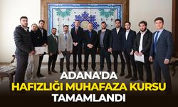 Adana'da hafızlığı muhafaza kursu tamamlandı