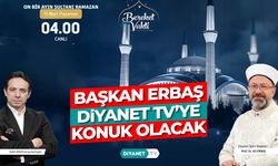 Diyanet İşleri Başkanı Erbaş, Diyanet TV’ye konuk olacak