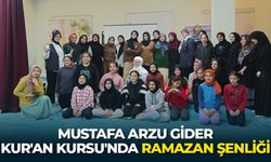 Mustafa Arzu Gider Kur'an Kursu'nda Ramazan şenliği