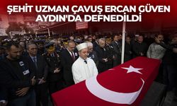 Şehit Uzman Çavuş Ercan Güven, Aydın'da defnedildi