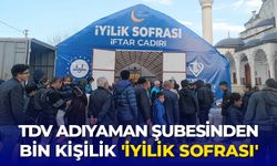 Türkiye Diyanet Vakfı Adıyaman Şubesinden bin kişilik 'İyilik Sofrası'