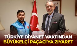 Türkiye Diyanet Vakfından İslamabad Büyükelçisi Paçacı'ya ziyaret