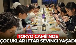 Tokyo Camii'nde çocuklar iftar sevinci yaşadı