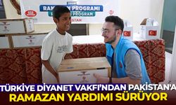 Türkiye Diyanet Vakfı, Pakistan'da ramazan yardımı dağıtımını sürdürüyor