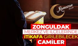 Zonguldak merkez ve ilçelerinde itikafa girilebilecek camiler - Ramazan 2024