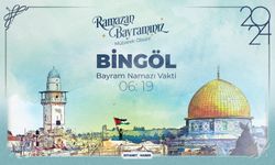 Bingöl için Ramazan Bayram Namazı saatleri (2024)