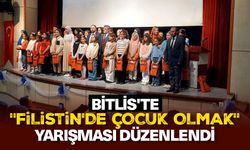 Bitlis'te "Filistin'de Çocuk Olmak" yarışması düzenlendi