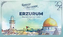 Erzurum için Ramazan Bayram Namazı saatleri (2024)