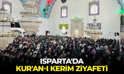 Isparta'da Kur'an-ı Kerim ziyafeti