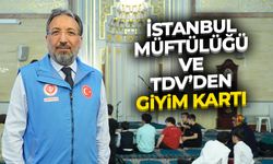 İstanbul'da yoksul çocuklara ve gençlere giyim kartı
