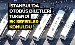 İstanbul'da Ramazan Bayramı öncesinde otobüs biletleri tükendi, ek seferler konuldu
