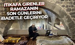 Kayseri'de camilerde itikafa girenler ramazanın son günlerini ibadetle geçiriyor