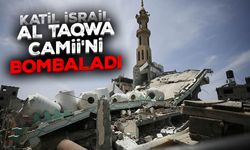 Katil İsrail güçleri Al Taqwa Camii'ni bombaladı