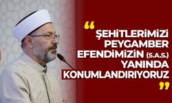Diyanet İşleri Başkanı Erbaş, şehit yakınları ve gazilerle iftar sofrasında buluştu
