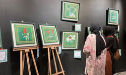 Esmaü'l Hüsna resim sergisi Çamlıca Camii Sanat Galerisi'nde sergileniyor