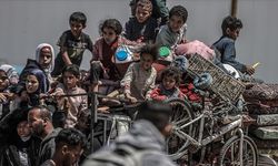 BM: Refah'ta son 3 haftada 1 milyon Filistinli yerinden edildi