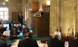 Erzurum'da din görevlileri Kur'an-ı Kerimi en güzel şekilde okumak için yarıştı