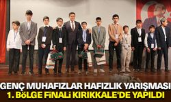 Genç Muhafızlar Hafızlık Yarışması 1. Bölge Finali Kırıkkale'de yapıldı