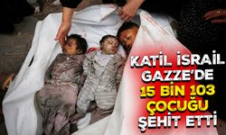 Filistin Kızılayı: Katil İsrail'in Gazze'ye düzenlediği saldırılarda 15 bin 103 çocuk şehit oldu
