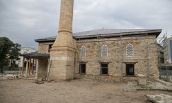 Edirne'de onarımı süren Muradiye Camii'nin temel ve duvarları güçlendirildi