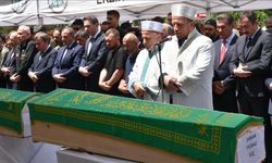 Cansız bedenlerine ulaşılan işçiler için Erzincan'da cenaze töreni düzenlendi