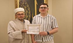 Alman genç, Kayseri'de Müslüman oldu