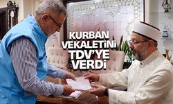 Diyanet İşleri Başkanı Erbaş, kurban vekaletini TDV’ye verdi