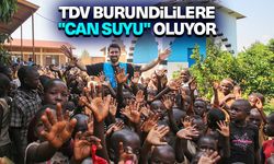TDV'nin hayırseverlerin bağışlarıyla açtığı su kuyuları Burundililere "can suyu" oluyor
