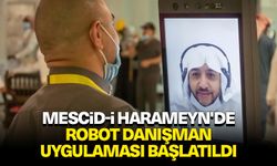 Mescid-i Harameyn'de robot danışman uygulaması başlatıldı