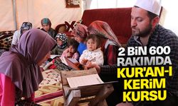 Erzurum'da 2 bin 600 rakımda göçer çocuklarına Kur'an-ı Kerim kursu veriliyor